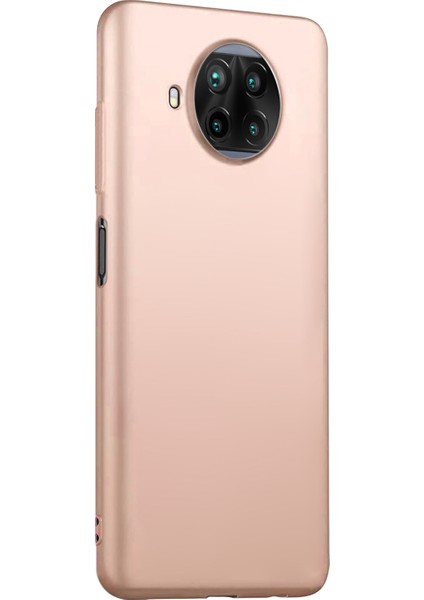 Xiaomi Mi 10T Lite Premium Silikon Kılıf Gold - Gold
