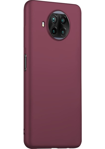 Xiaomi Mi 10T Lite Premium Silikon Kılıf Mor - Mor