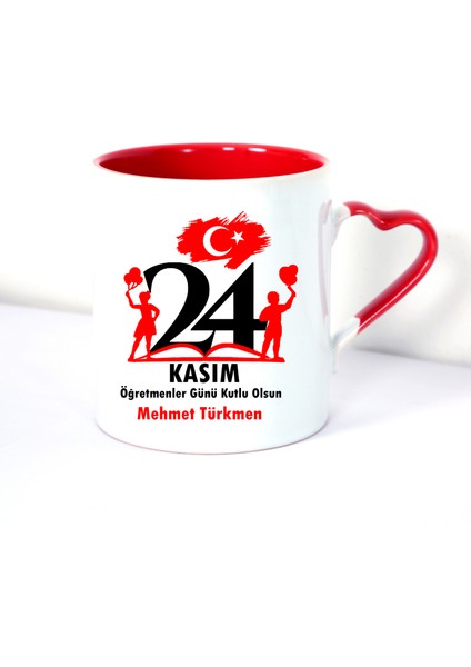 24 Kasım Öğretmenler Günü Kutlu Olsun Kupa Bardak