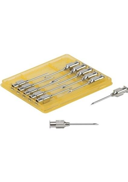 Enjektör Iğnesi 1.6 x 25 mm (16GX1) 12 Adet