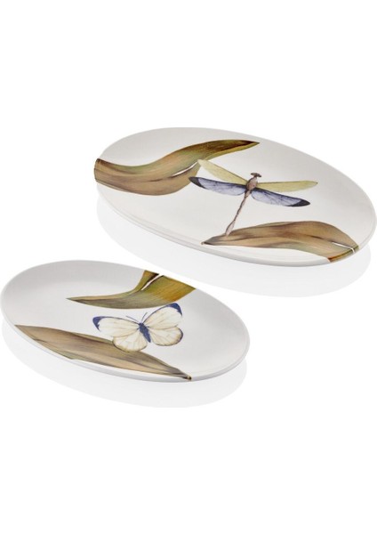 Blanche Oval Servis 2 Li Set 29-26 cm BLN0010