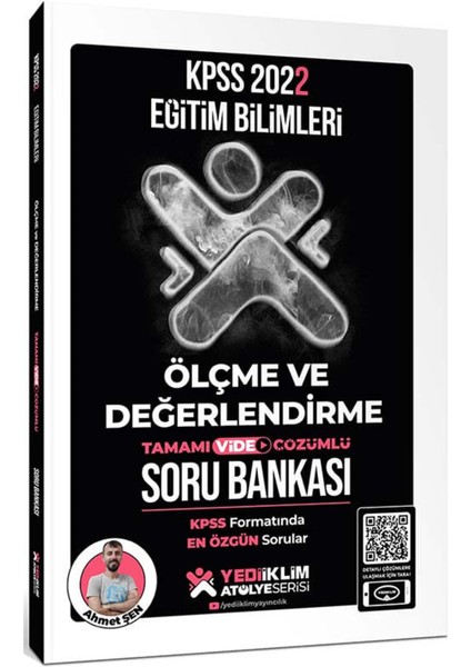2022 KPSS EB Atölye Serisi Ölçme ve Değerlendirme Tamamı Video Çözümlü Soru Bankası