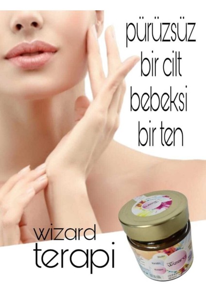 Wizard Konsantre Vücut Terapisi Keratin / Biotin / Kolajen / Aloe Vera / Kakao Yağı