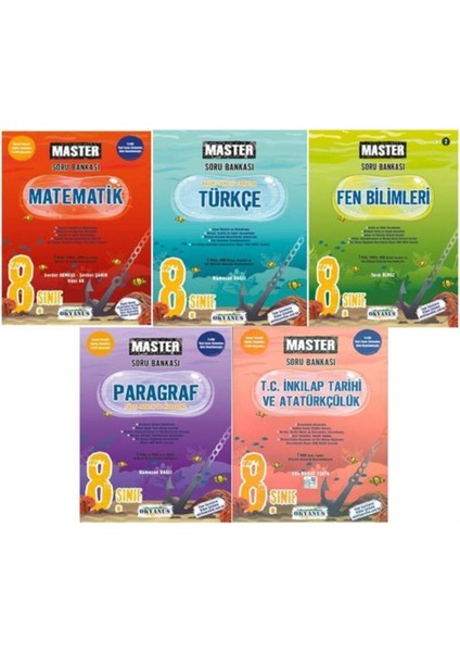 Master Türkçe Fen Matematik İnkılap Paragraf 8. Sınıf(2021-2022)