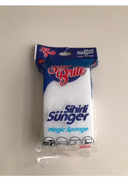Beyaz Sihirli Silgi Sünger 2 Adet Makro Magic Sponge