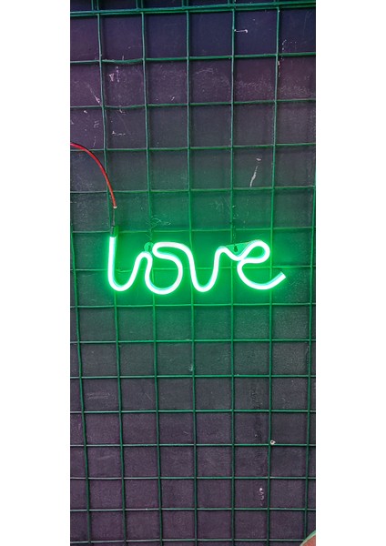 Neon Yazı LED Love