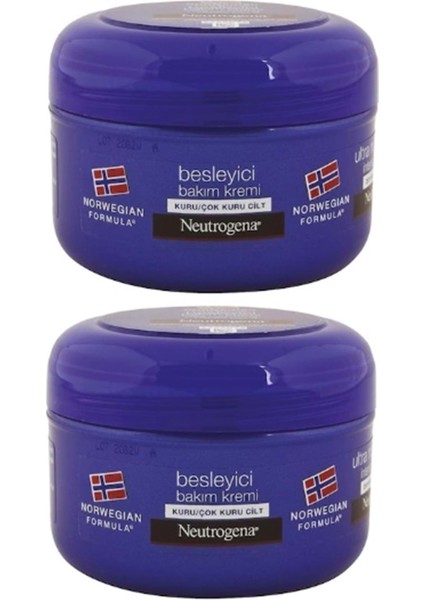 Norveç Formülü Besleyici Bakım Kremi 200ML (2 Li Set)