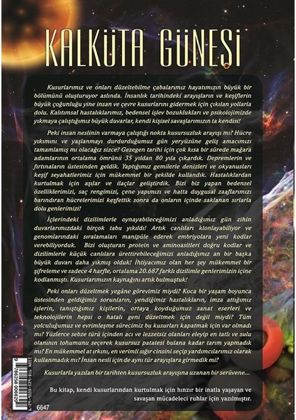 Kalküta Güneşi - Bilim Sanat Teknoloji - Mehmet Fatih Baydoğan