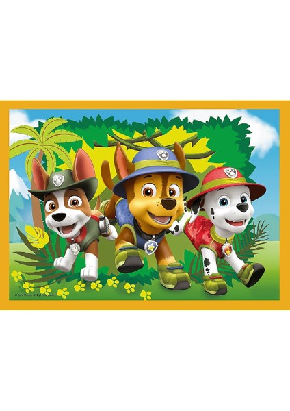 Trefl Puzzle Holıday Paw Patrol 4 In 1 Çocuk Puzzle (35+48+54+70 Parça)