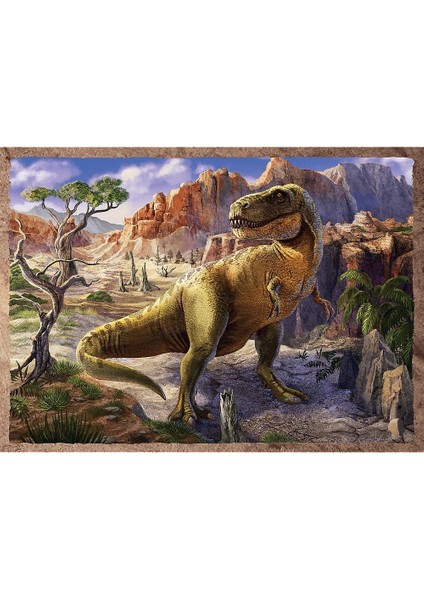 Interestıng Dınosaurs 4 In 1 Çocuk Puzzle (35+48+54+70 Parça)