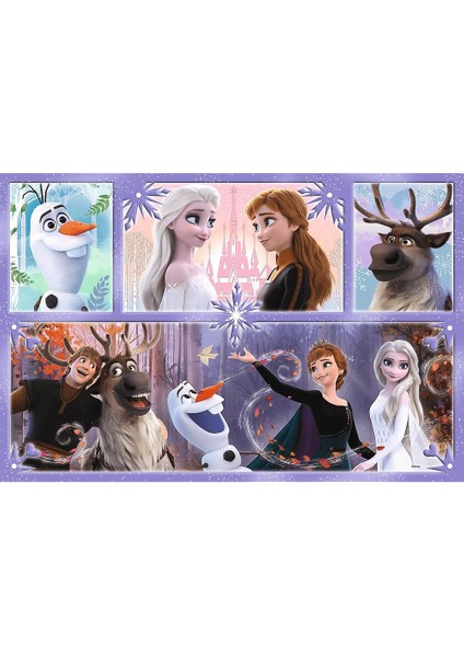 Trefl Puzzle A World Full Of Magıc / Dısney Frozen 2 Maxi Puzzle (24 Parça Dev Puzzle)