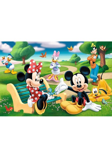 Mıckey Mouse Among Frıends / Dısney Standard Characters Maxi Puzzle (24 Parça Dev Puzzle)