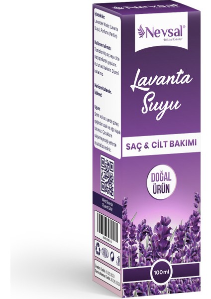Lavanta Suyu 100 ml