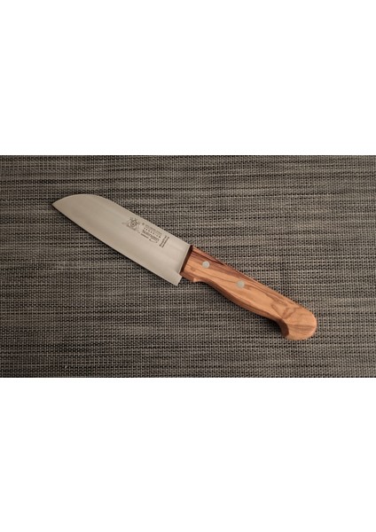 Zeytin Saplı Profesyonel Küçük Santoku Bıçağı 15 cm fiyatları