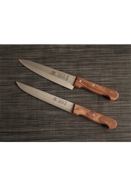 Zeytin Saplı Profesyonel Şef Bıçağı 2'li 20/20 cm fiyatları