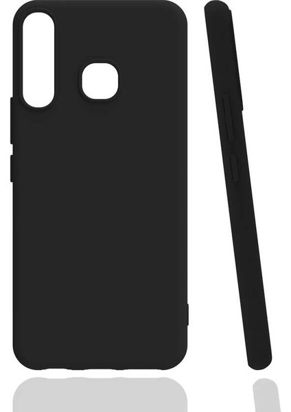 Infinix Hot 8 Kılıf Kamera Korumalı Soft Darbe Emici Esnek Ultra Ince Silikon Kapak