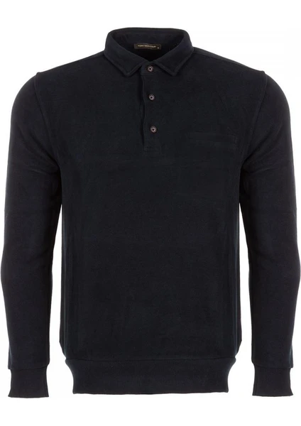 Tony Montana Polo Yaka Sweatshirt-KS1492