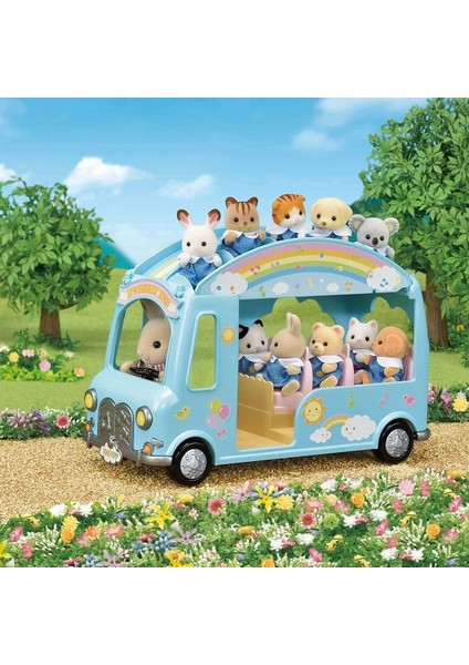 Sylvanian Families Anaokulu Otobüsü