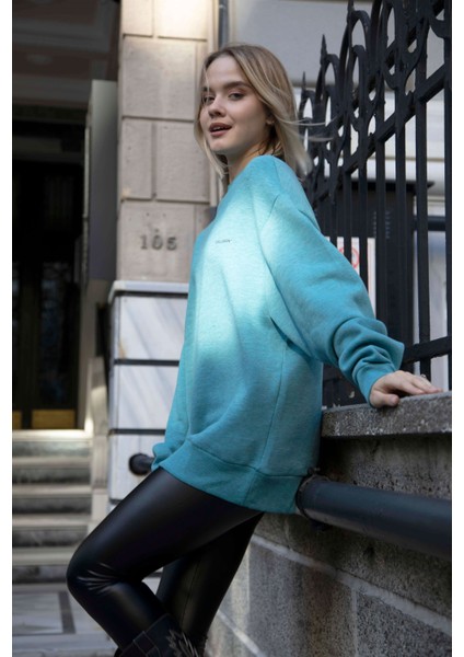 Kadın Bisiklet Yaka Sweatshirt fiyatları