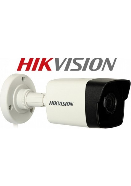 DS-2CD1023G0E-IF 2mpix, 4mm Lens, H265+, 30 mt Gece Görüşü, SD Kart, Poe, Bullet IP Kamera