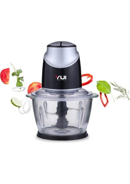 M08 1 Litre Cam Hazneli 4 Bıçaklı Doğrayıcı Rondo (Yui Türkiye Garantili) fiyatları