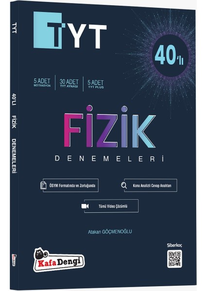 TYT Fizik 40 Lı Branş Denemesi Yeni 2022