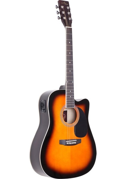 F650N-SBC Sunburst Elektro Akustik Gitar