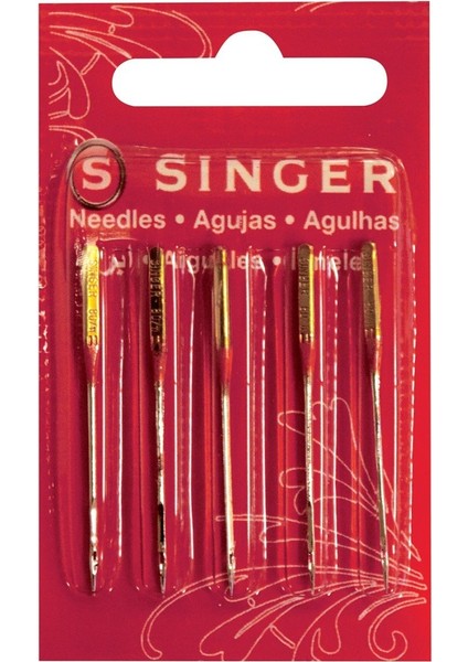 Sınger 3 Paket 14 Numara Dikiş Makinası Iğnesi