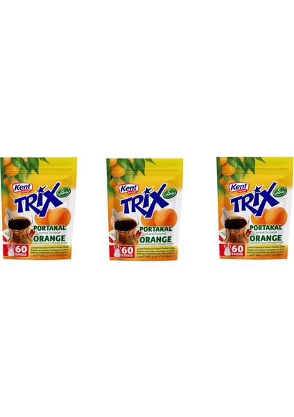 Trix Portakal Aromalı Toz Içecek 300 gr x 3