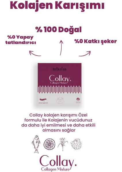 Dr. Kalan Collay  Karışımı Tozu (Balık i) %100DOĞAL (30 Saşe)