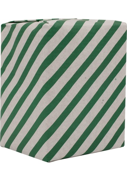 Ambalaj Kağıdı Koyu Yeşil Verev Çizgili 40 gr 70 x 100 cm