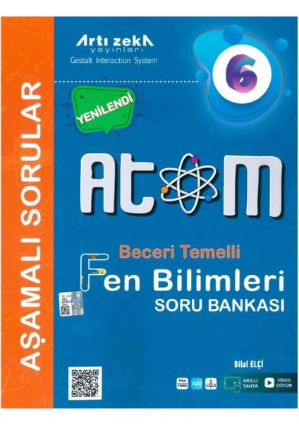 6. Sınıf Fen Bilimleri Atom Aşamalı Soru Bankası