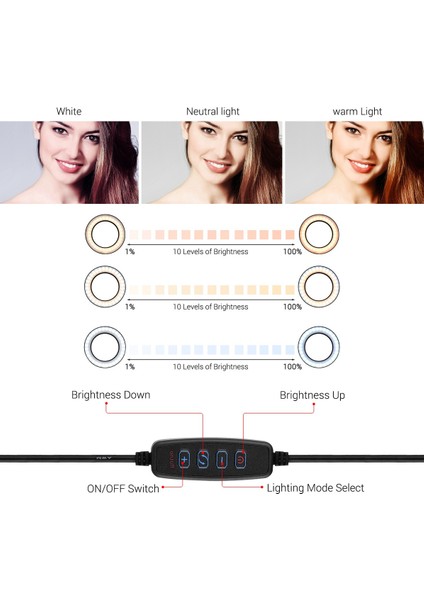 6 LED Lamba'da Zayıflama, Küçük, Fotoğrafçılık Için (Yurt Dışından) modelleri