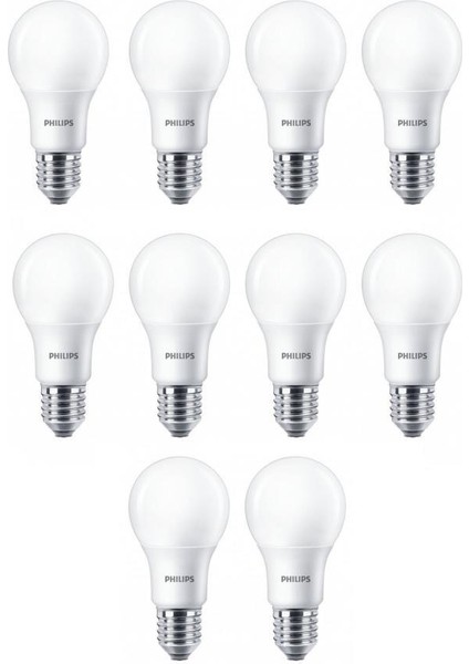 13W (100W) Led Ampul Beyaz 6500K (10 Adet) E27 Duy