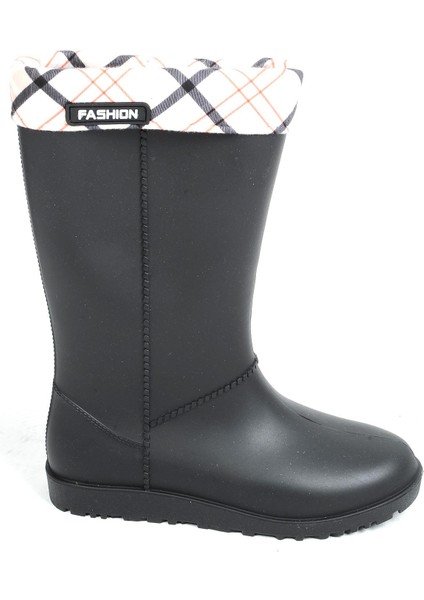 00623 Zn Siyah Termal Kürklü Kışlık Kadın Çizme Bot modelleri