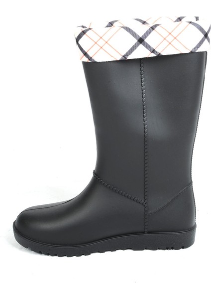 00623 Zn Siyah Termal Kürklü Kışlık Kadın Çizme Bot fırsatları