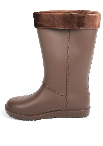 00623 Zn Kahve Termal Kürklü Kışlık Kadın Çizme Bot fırsatları