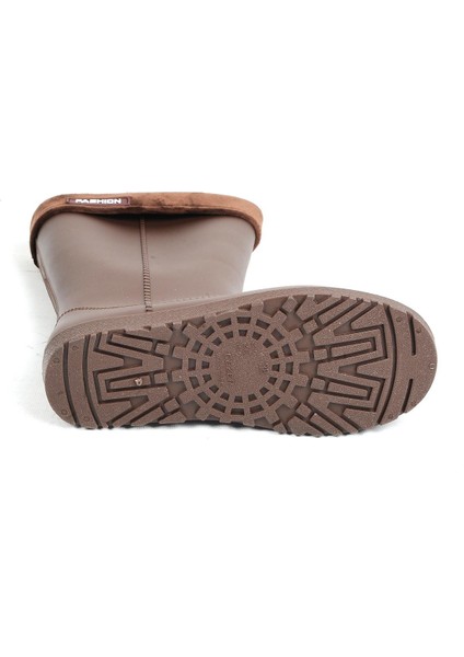 00623 Zn Kahve Termal Kürklü Kışlık Kadın Çizme Bot indirimleri