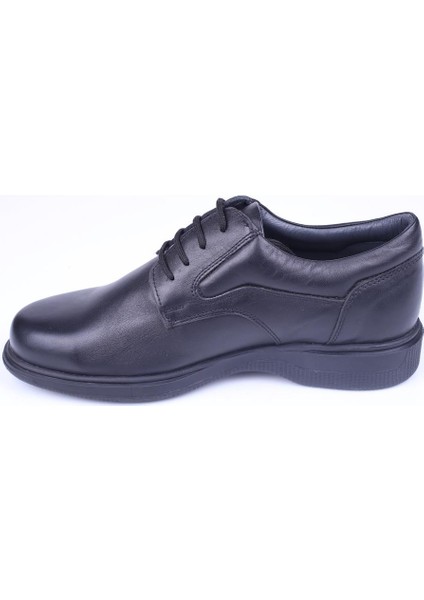 2100 Deri Erkek Siyah Günlük Comfort Ayakkabı modelleri