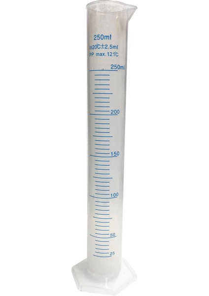 Plastik Dereceli Silindir 250 ml