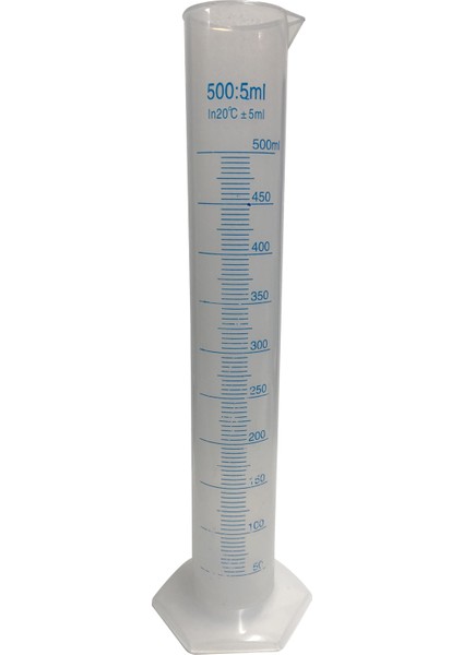 Plastik Dereceli Silindir 500 ml