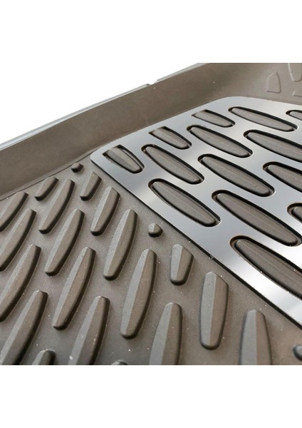 Safir Dacia Sandero uyumlu Universal 3D Paspas Krom Gri fiyatları