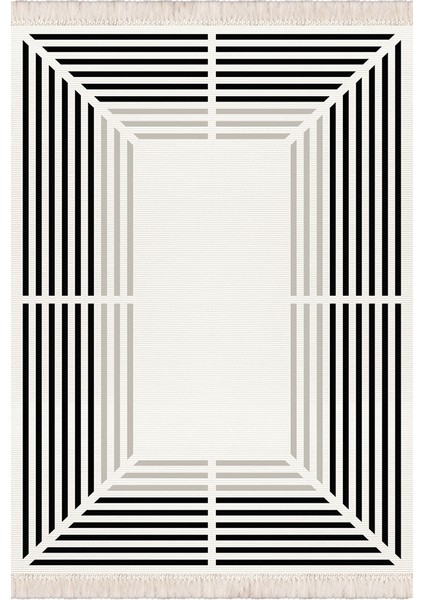 Makinede Yıkanabilir Oturma Odası Halısı Kaymaz Taban Halı 80X200CM CK-538