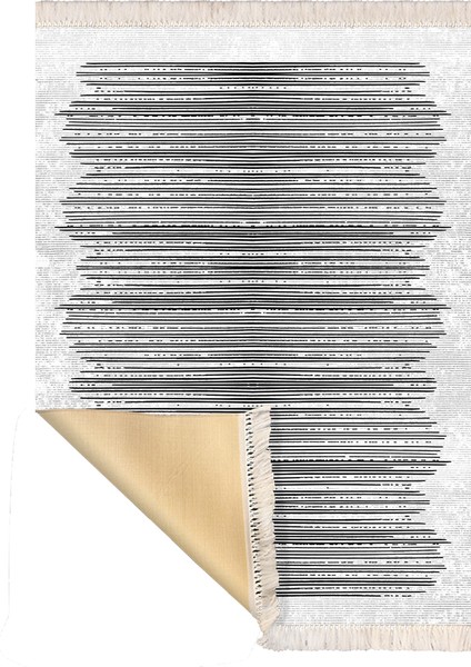 Bazaarforum Dekoratif Saçaklı Mermer Desen Yeni Model Pvc Deri Kaymaz Taban Dijital Baskı Halı 160X230CM CK-631 modelleri