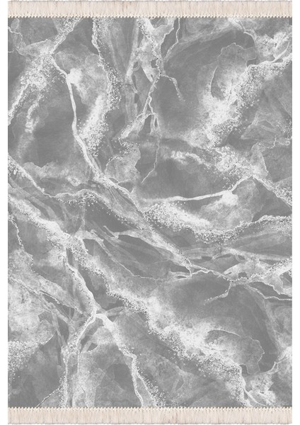 Makinede Yıkanabilir Oturma Odası Halısı Kaymaz Taban Halı 100X200 cm CK-635