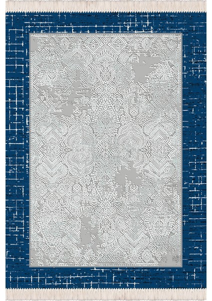 Bazaarforum Dekoratif Saçaklı Mermer Desen Yeni Model Pvc Deri Kaymaz Taban Dijital Baskı Halı 80X300 cm CK-645 fiyatları