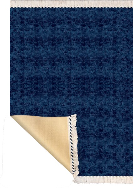 Bazaarforum Dekoratif Saçaklı Mermer Desen Yeni Model Pvc Deri Kaymaz Taban Dijital Baskı Halı 100X300CM CK-684