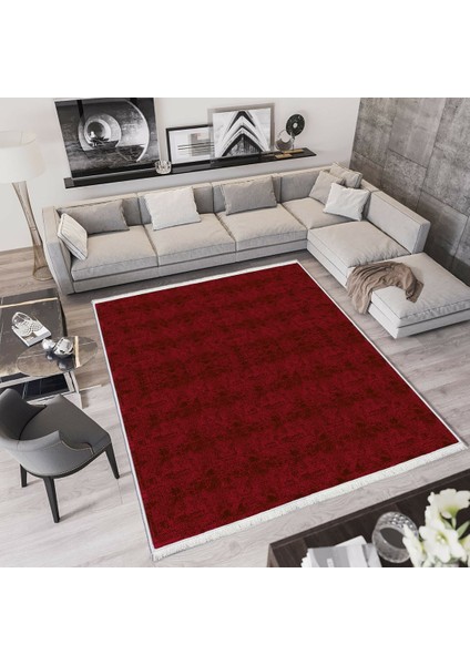 Makinede Yıkanabilir Oturma Odası Halısı Kaymaz Taban Halı 130X180CM CK-685