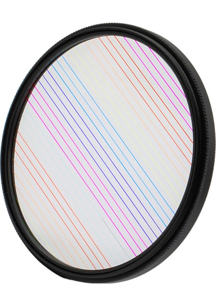 Mavi Gökkuşağı Streak Filtre Optik Cam Video Için 77 mm Gökkuşağı Streak (Yurt Dışından)
