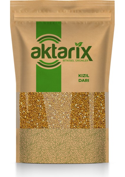 5 kg Kızıl / Kırmızı Dal Darı Taneleri Elenmiş Yeni Yavrular Için 250 gr